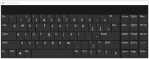 Windows On-Screen Keyboard